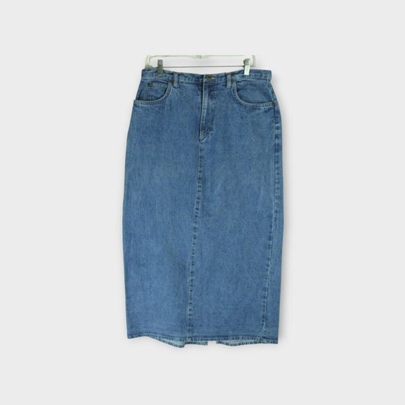 St. John's Bay Dresses & Skirts - St. John's Bay Long Denim Jean Skirt Size 14